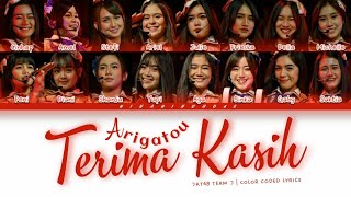 Download lagu JKT48 Team J - Arigatou (Terima Kasih) | Color Coded Lyrics mp3 Download lagu JKT48 Team J - Arigatou (Terima Kasih) | Color Coded Lyrics mp3