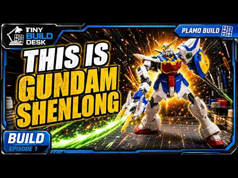Tiny Build Desk Gundam and Gunpla video thumbnail