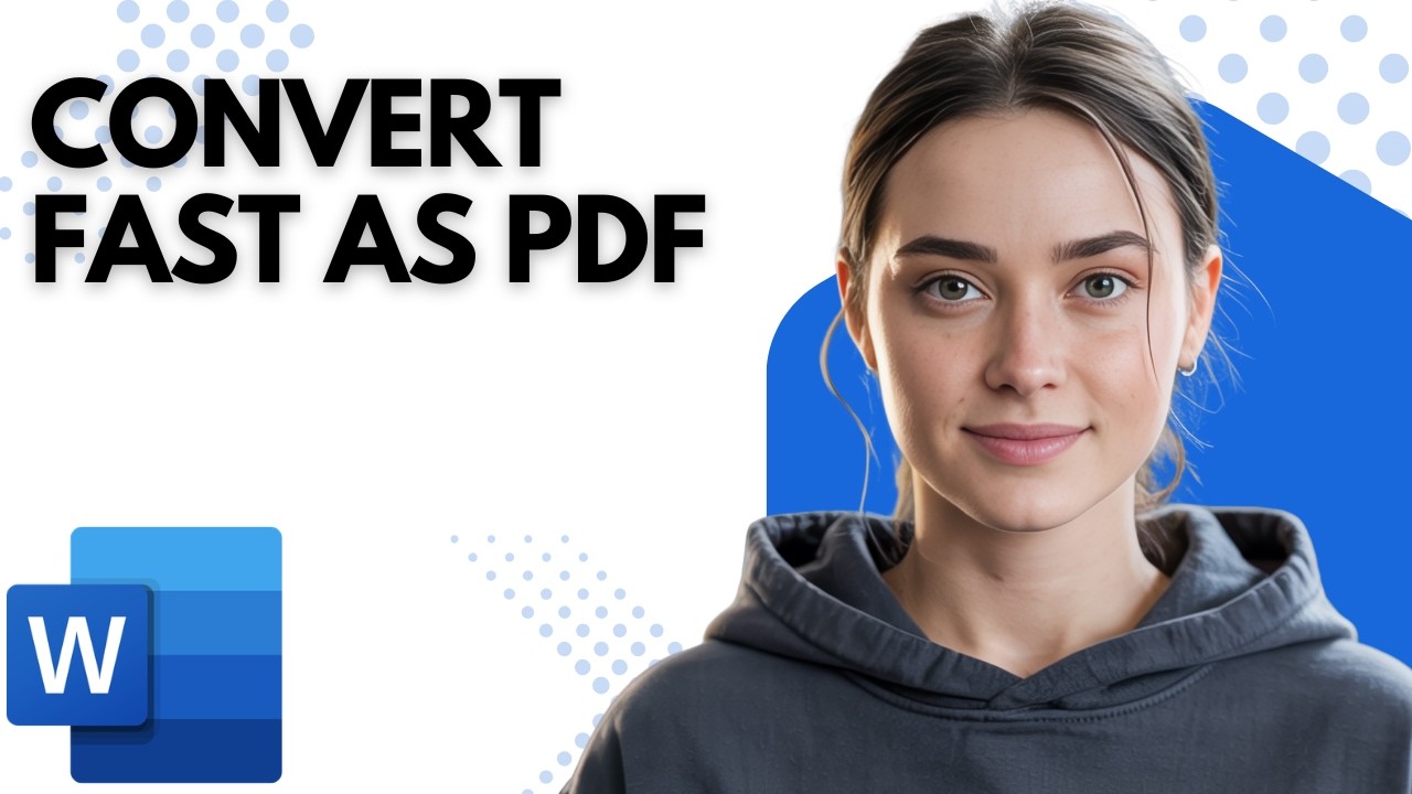 How to Convert Word Document to PDF | Step by Step for Beginners (2026 Tutorial)