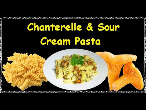 Chanterelle & Sour Cream Pasta / Book of recipes / Bon Appetit