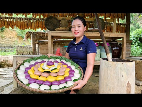 Video Full: 60 Days Build Garden - Harvest Agricultural Go to market sell - Cook- Live Whit Nature