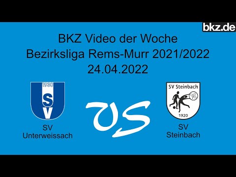 Fußball-Bezirksliga: SV Unterweissach - SV Steinbach