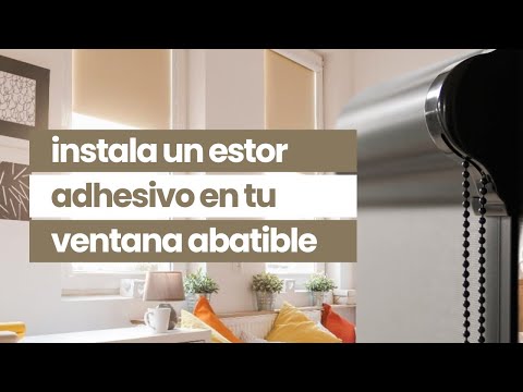 Instala un Estor Adhesivo Glass en tu Ventana en 5 Minutos