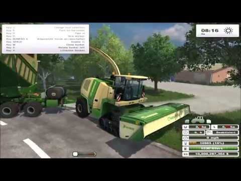 Farming Simulator 2013 Best Mods S2 E1 - Brunzdorf Map and Krone Big X 1000