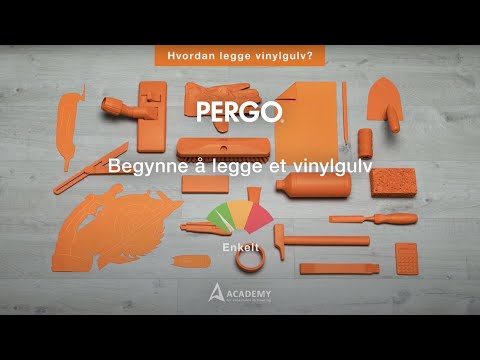 Vinylgulv Pergo Mørk Grå Betong Tiles Premium Click Outlet
