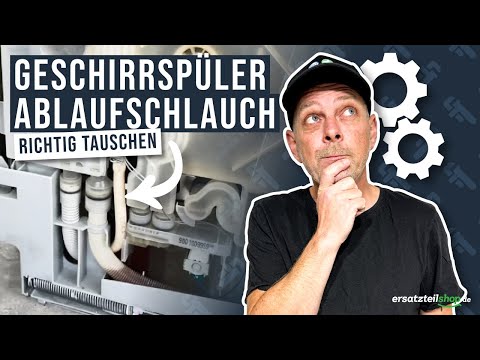 Ablaufschlauch Geschirrspüler tauschen- So geht es.