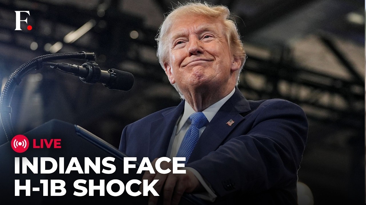LIVE: Trump Proposes $103,265 H-1B Visa Fee | Massive Cost Hike For Foreign Workers
