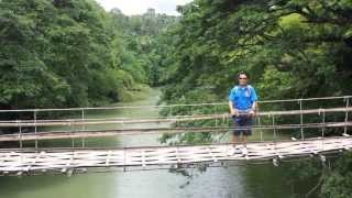 preview picture of video 'Hanging Bridge, Bohol, Philippines'