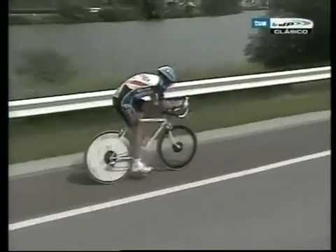 Indurain the most incredible time trial ever seen Tour 1992 part 1 of 2