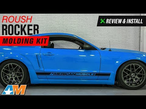 2005-2009 Mustang Roush Rocker Molding Kit Review & Install