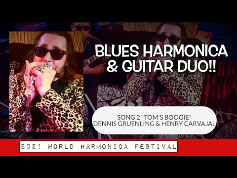 Blues Harmonica Solo-Duo | Chromatic Blues Harp | World Harmonica Festival, Dennis Gruenling song2