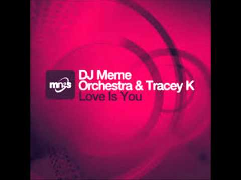 DJ MEME feat  Tracey K. /  love is you  ( Original Disco Mix) (HD)