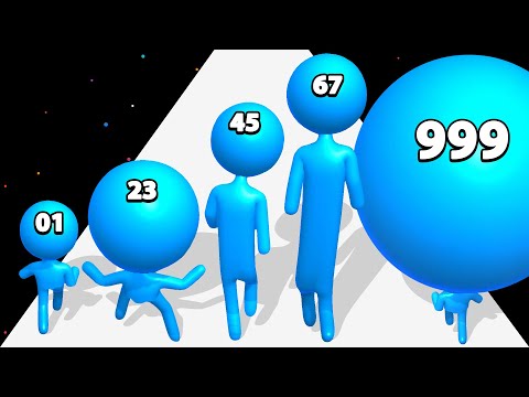 HEADMAN RUN ∞ Level Up Man Runner (BIG HEAD TALL MAN RUN 3D)