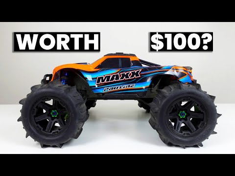 PADDLE TIRES in SAND with TRAXXAS MAXX! (But are they worth it?) - TheRcKiwis