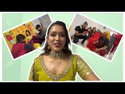 My mehendi and chura ceremony 💚 || v vlog || Varsha Thapa