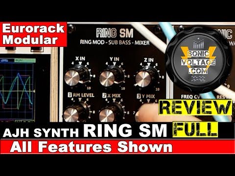 AJH Synth Ring SM Review All Features Tested. Modular Eurorack Review