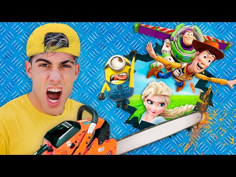 ESCAPING 100 LAYERS OF MOVIES !!