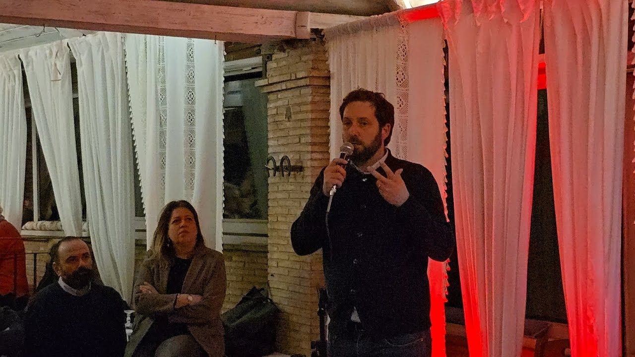 Il video dell’intervento di Carlo Zoccolotti di fronte ai vertici del Pd: “Avanti insieme per Genzano”