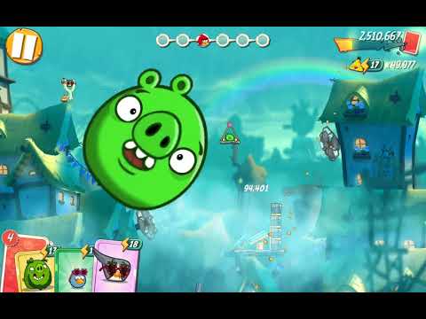 ANGRY BIRDS 2 level 107