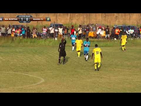 WA SUNTAA 1 - 0  MAANA FC - ACCESS BANK DIVISION ONE LEAGUE HIGHLIGHT