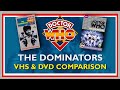 THE DOMINATORS VHS DVD Comparison Doctor Who Second Doctor
