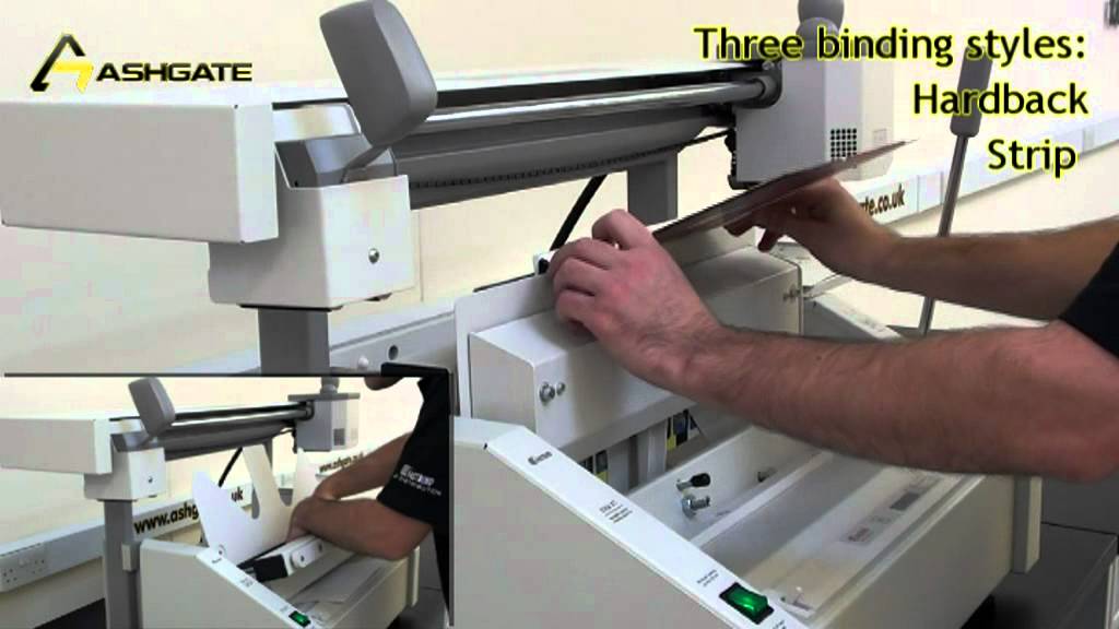 Fastbind Elite XT hot glue perfect binding system from Ashgate Automation Ltd
