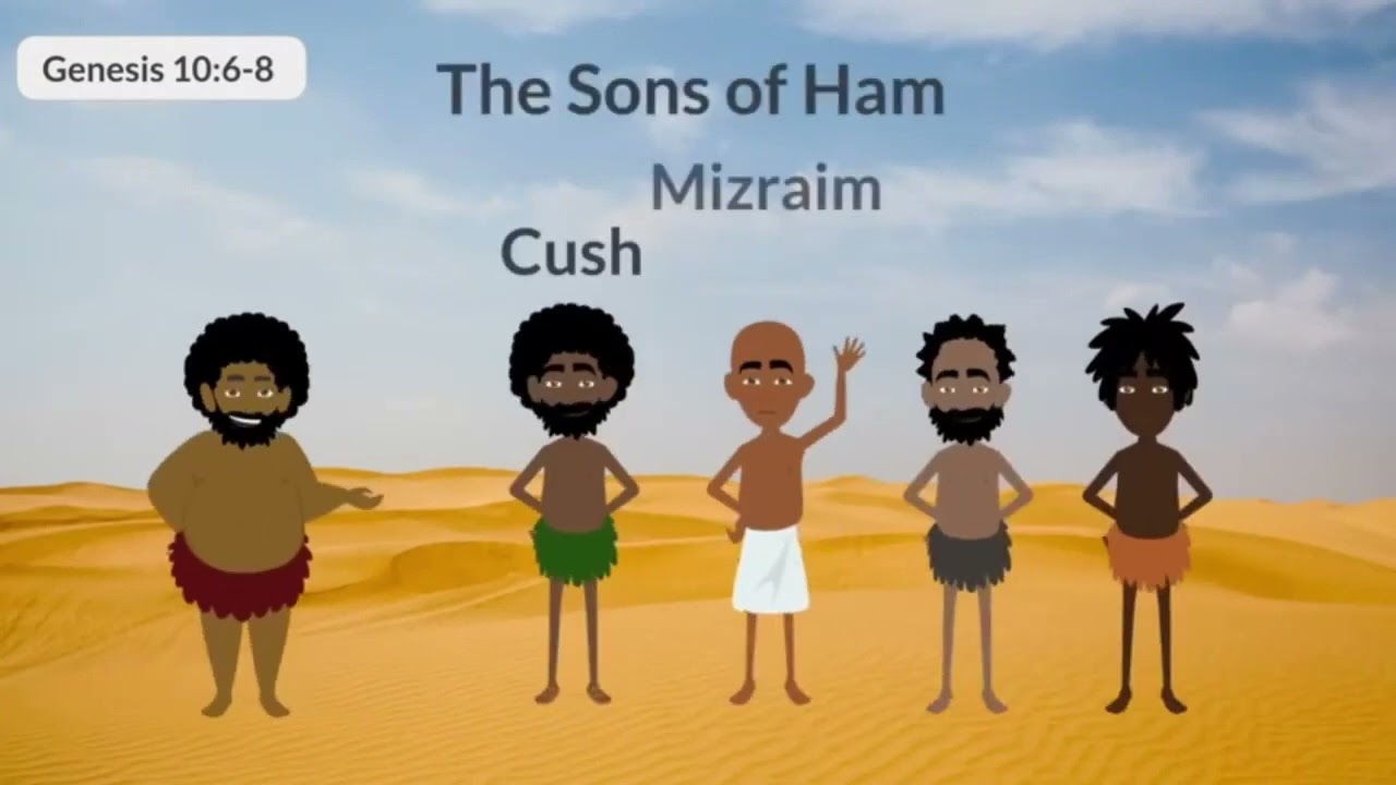 WE ARE NOT BLACK PEOPLE!! THE DOCU-SERIES PT. 3 – WE WERE CLASSIFIED BY TRIBES: THE DESCENDANTS OF HAM