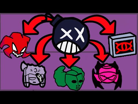 Lo-Fight but Every Other Turn a Different Character Sings (FNF Lo-Fight but Everyone Sings)