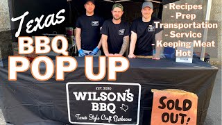 How To Run A BBQ Pop Up | BBQ Catering Prep