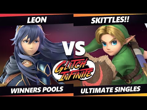 Glitch Infinite - Leon (Lucina) Vs. Skittles!! (Young Link) - SSBU Ultimate Tournament