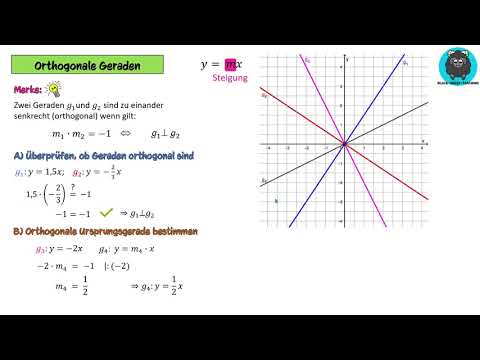 Orthogonale Geraden - Funktionen #5