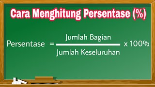 Cara Mudah Menghitung Persen