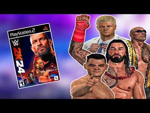 WWE 2K24... But on the PS2?