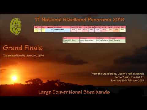 Pano Finals Large 2018 - Supernovas Steel Orchestra - Sweet Fuh Days (2018) (Arr Amrit Samaroo)