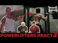 Professional Powerlifters React to Lifting Scenes in Hollywood 3