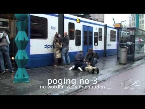 Heterdaad - 3 zakkenrollers bij instappen tram aangehouden.