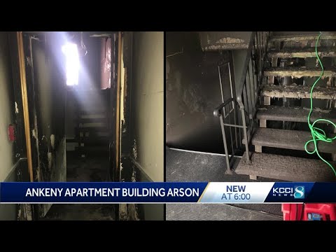 Authorities suspect arson in Ankeny apartment fire