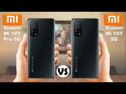Xiaomi Mi 10T Pro 5G vs Xiaomi Mi 10T 5G