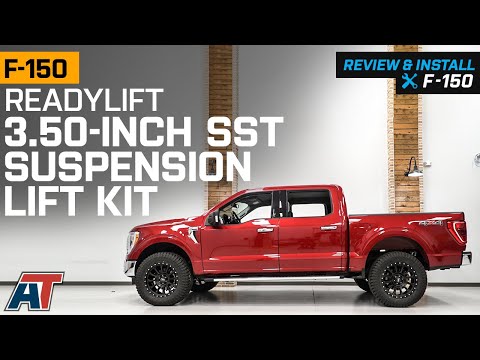 2021-2023 F-150 ReadyLIFT 3.50-Inch SST Suspension Lift Kit Review & Install