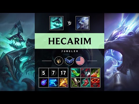 Hecarim Jungle vs Volibear - NA Diamond Patch 25.12