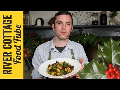 Roast Sprouts, Chorizo & Hazelnuts | Gill Meller