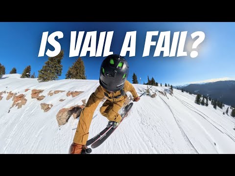 My first time skiing VAIL