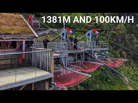 Flåm Zipline - Longest zipline in northern Europe