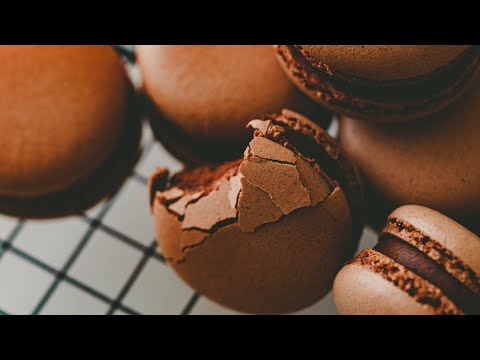 Schokoladen-Macarons-Rezept｜Ohyoo Cooking
