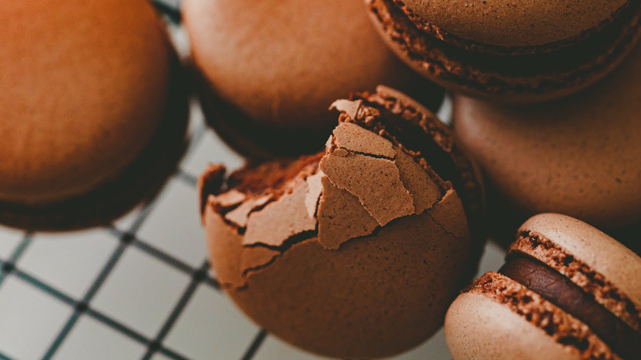 Chocolate Macarons Recipe｜Ohyoo Cooking