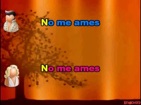 Jennifer Lopez y Mark Anthony - No me ames (karaoke)