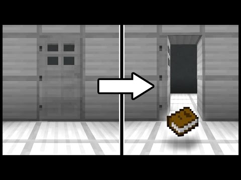 Cubey - SECRETLY OPEN DOORS WITH ITEMS! - Minecraft Tutorial