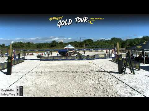 AVP Open Nationals 2021 | Cory/Webber vs Ludwig/Young |  Saturday, October 30, 2021