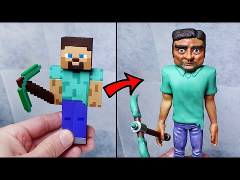 Mind-Blowing Realistic Minecraft Sculptures - MUST SEE!