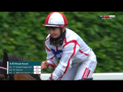 Hollie Doyle wins her first Royal Ascot race | Royal Ascot 2020